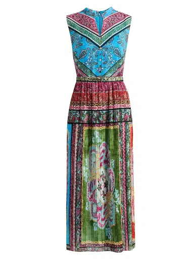 Elie Tahari Women's The Adira Chiffon Midi-Dress | Thumbnail 1