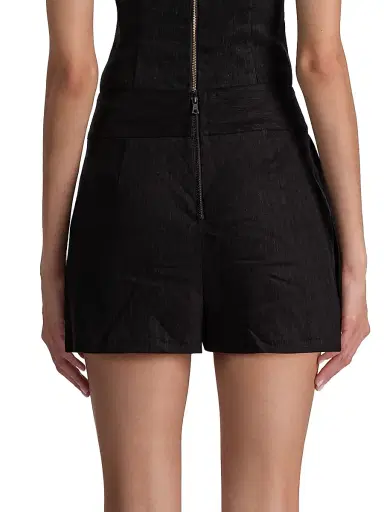Alice + Olivia Women's Noah Pleated Skort - Black - Size 14 | Thumbnail 5 Alice + Olivia Women's Noah Pleated Skort - Black - Size 14 | Thumbnail 5