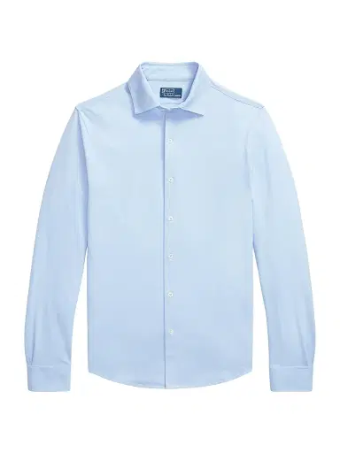 Polo Ralph Lauren Men's Lux Micro Pique-Knit Cotton Shirt | Thumbnail 1