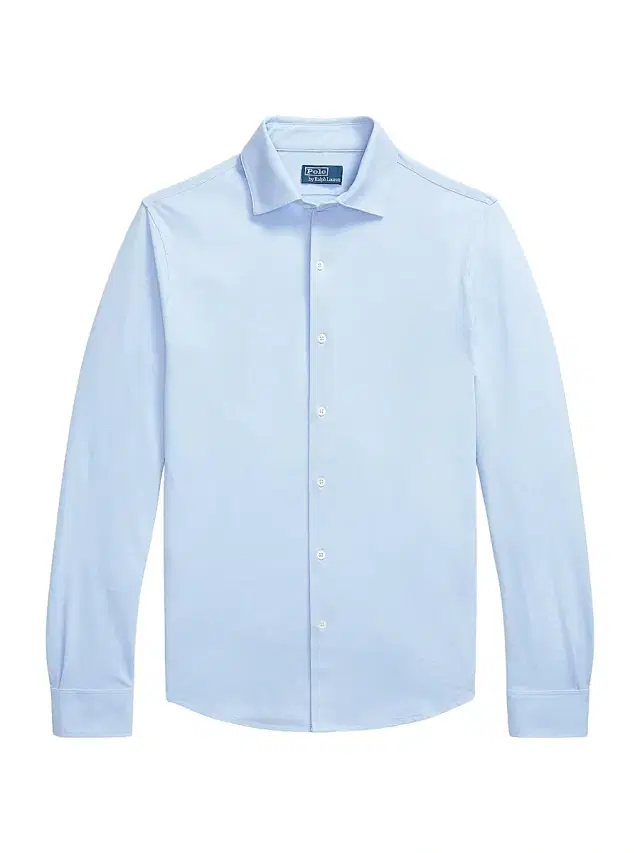 Polo Ralph Lauren Men's Lux Micro Pique-Knit Cotton Shirt - Office Blue