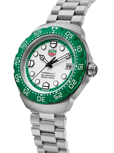 TAG Heuer Women's Formula 1 Stainless Steel Solargraph Watch/38MM - Steel | Thumbnail 2