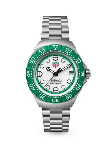 TAG Heuer Women's Formula 1 Stainless Steel Solargraph Watch/38MM - Steel | Thumbnail 1