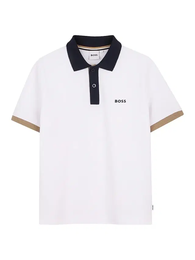 Little Boy's & Boy's Stretch-Cotton Polo Shirt - White