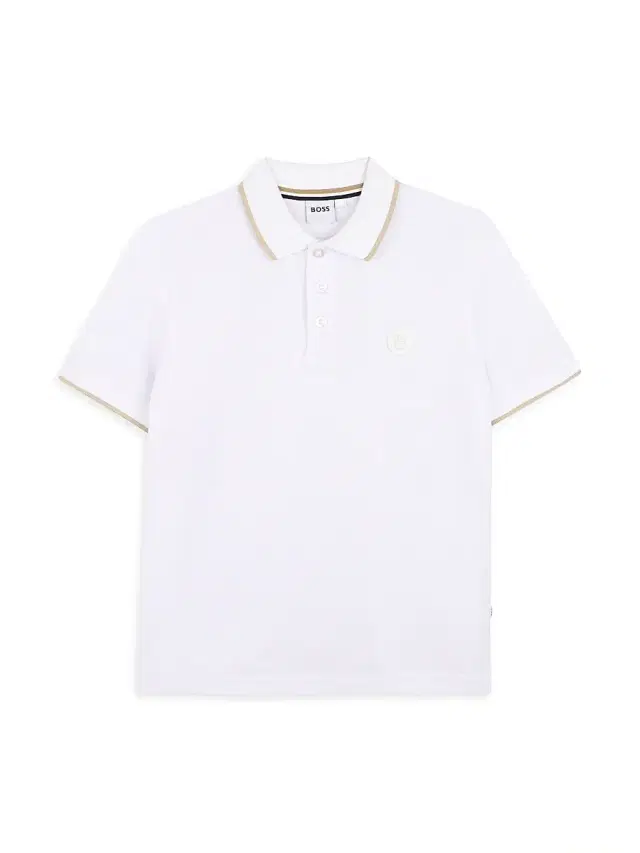 Little Boy's & Boy's Cotton Polo Shirt - White