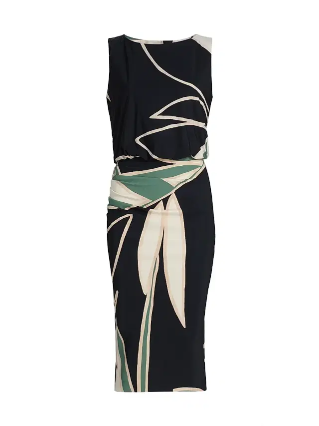 Chiara Boni La Petite Robe Women's Ivona Print Sje Cocktail Dress - Tula