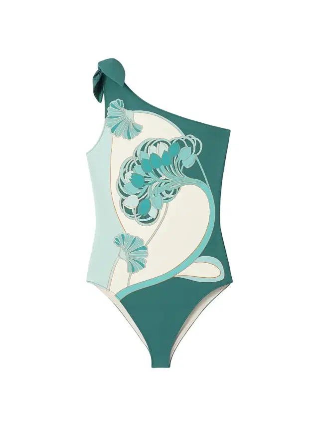 La DoubleJ Women's Goddess Suit - Blooming Tulip Placee Menta