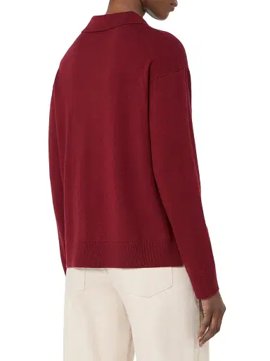 Max Mara Women's Wool Knit Jumper - Raspberry - Size XL | Thumbnail 4