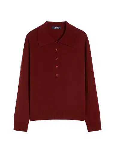 Max Mara Women's Wool Knit Jumper - Raspberry - Size XL | Thumbnail 1