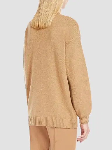 Max Mara Women's Wool and Cashmere Jumper - Powder - Size Large | Thumbnail 3 Max Mara Women's Wool and Cashmere Jumper - Powder - Size Large | Thumbnail 3