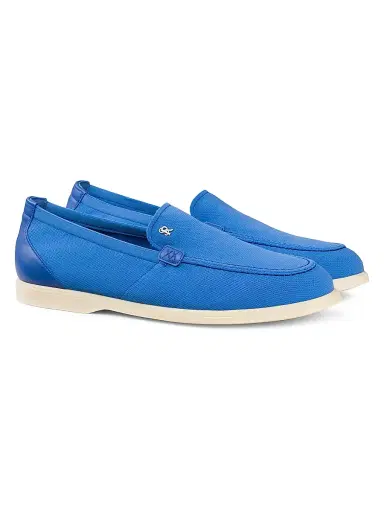 Stefano Ricci Men's Casual Loafers - Blue - Size 12 | Thumbnail 2