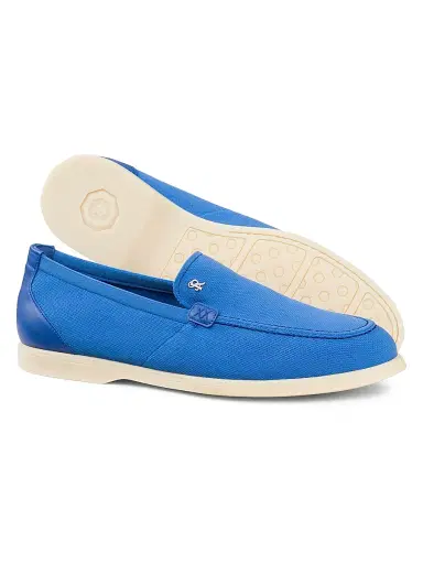 Stefano Ricci Men's Casual Loafers - Blue - Size 12 | Thumbnail 3