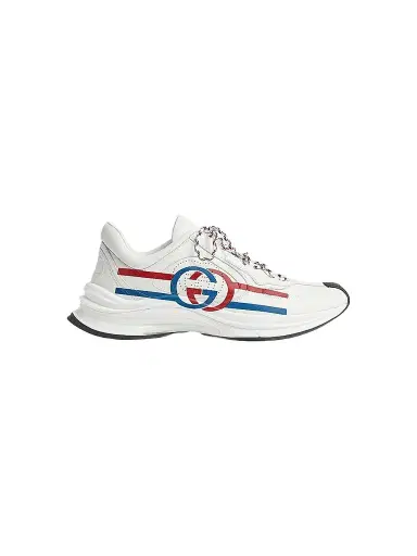 Gucci Men's Run Sneaker - White - Size 10.5 | Thumbnail 1 Gucci Men's Run Sneaker - White - Size 10.5 | Thumbnail 1