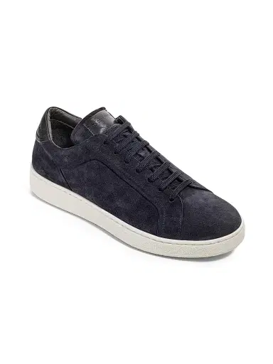 To Boot New York Men's Monterey Suede Low-Top Sneakers - Blue - Size 11 | Thumbnail 2 To Boot New York Men's Monterey Suede Low-Top Sneakers - Blue - Size 11 | Thumbnail 2