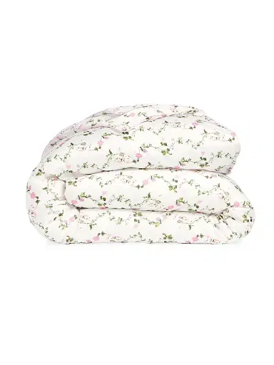 Hill House Home Pond Floral Duvet Cover - Pink Pond Floral - Size King | Thumbnail 1