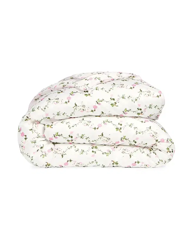 Hill House Home Pond Floral Duvet Cover - Pink Pond Floral King