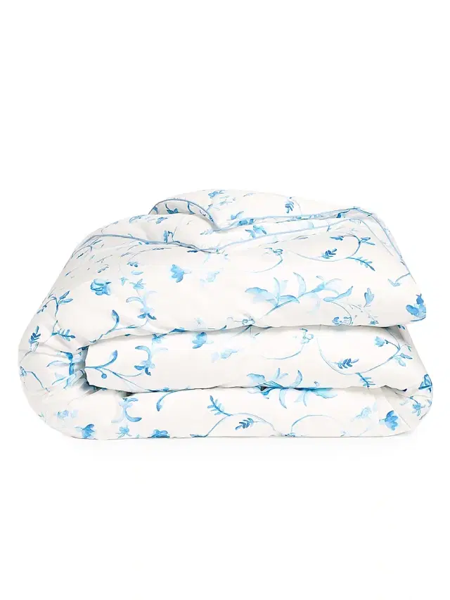 Hill House Home Botanical Duvet Cover - Blue Twin