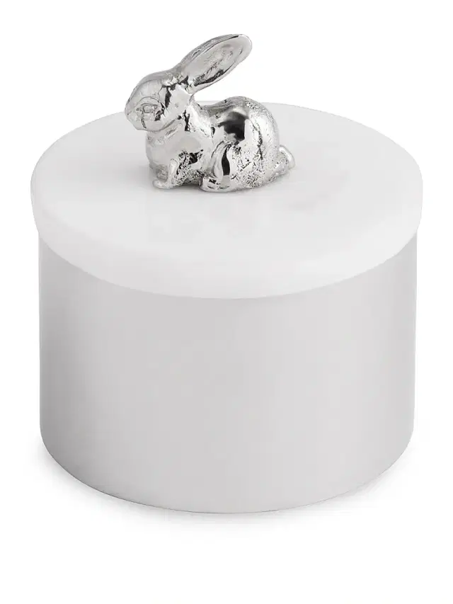 Michael Aram Flights Of Fancy Bunny Trinket Box