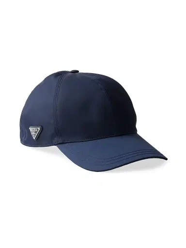 Prada Men's Re-Nylon Baseball Cap - Blue | Thumbnail 1
