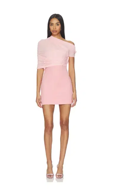 SEROYA Selma Mini Crepe Dress | Thumbnail 1