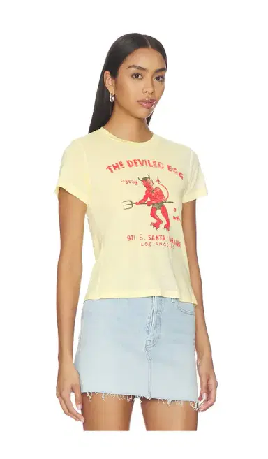 DAYDREAMER The Deviled Egg Burnout Vintage Tee | Thumbnail 2 DAYDREAMER The Deviled Egg Burnout Vintage Tee | Thumbnail 2