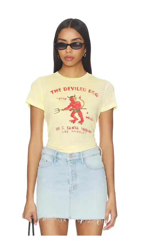 DAYDREAMER The Deviled Egg Burnout Vintage Tee