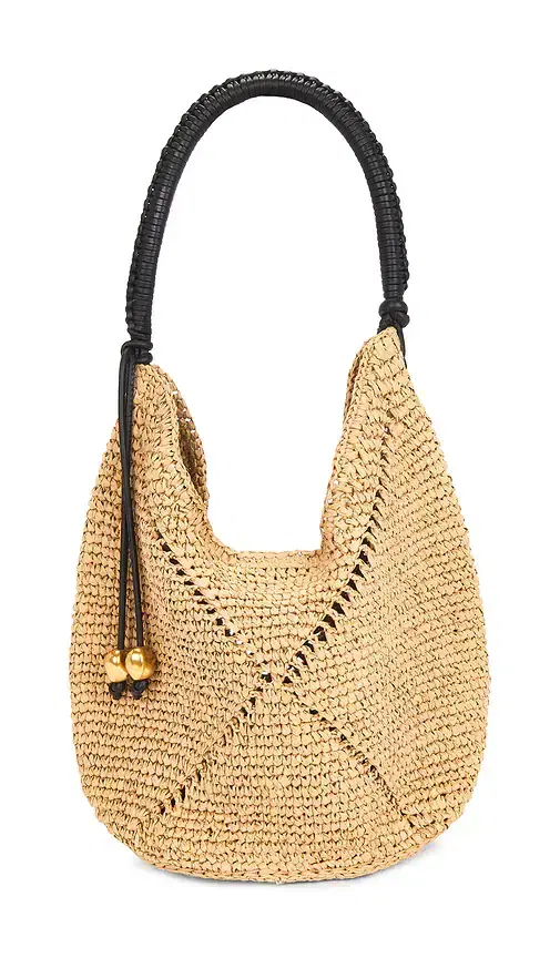 Madewell Lg Straw Pouchette Bag: Seasonal