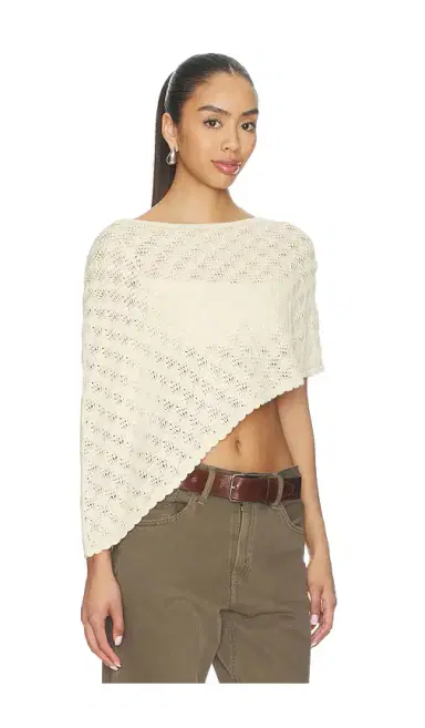Lovers and Friends Emery Textured Poncho | Thumbnail 2