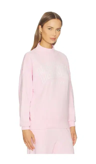 WellBeing + BeingWell WellBeing + BeingWell Shay Oversized Mock Neck Crew | Thumbnail 2