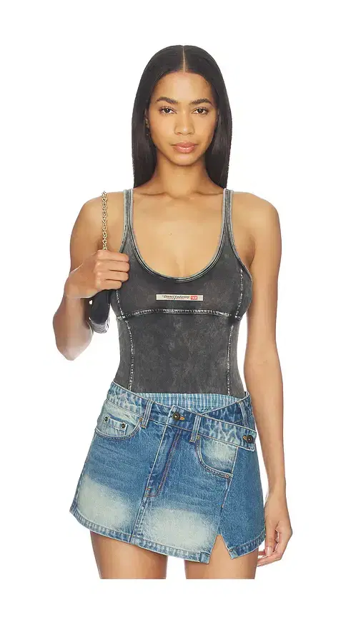 Diesel Phoebe Denim Bodysuit