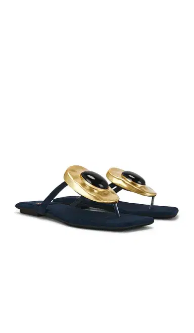 Jeffrey Campbell Bazaar Flat Sandal | Thumbnail 1 Jeffrey Campbell Bazaar Flat Sandal | Thumbnail 1