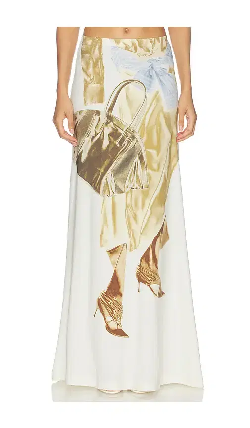 MARRKNULL Printed Skirt