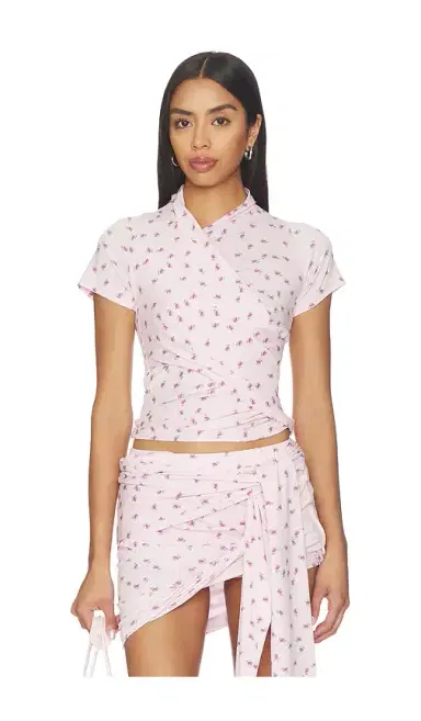 MARRKNULL Asymmetrical Ruffle T-Shirt | Thumbnail 1