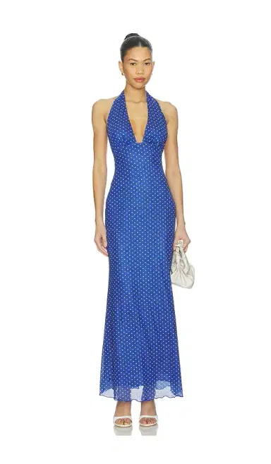 MORE TO COME Charly Halter Maxi Dress | Thumbnail 1