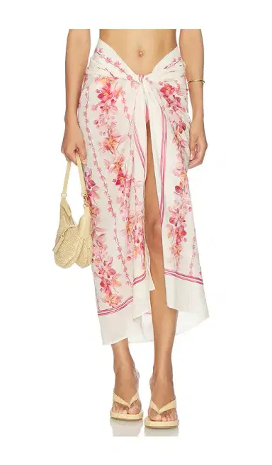Agua by Agua Bendita Lavanda Paro Midi Skirt | Thumbnail 1 Agua by Agua Bendita Lavanda Paro Midi Skirt | Thumbnail 1