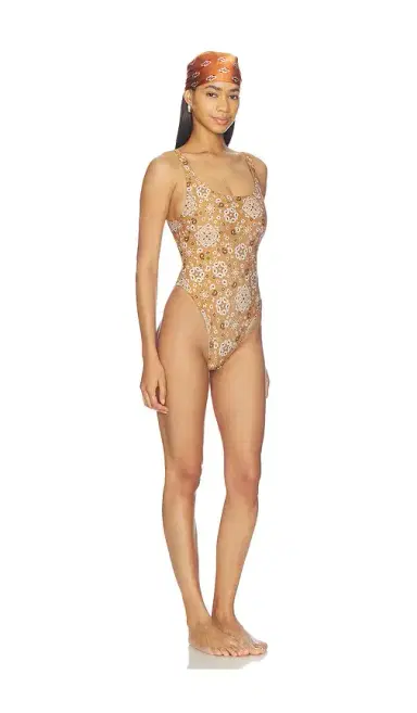 Skims Signature Swim Scoop Neck One Piece | Thumbnail 2 Skims Signature Swim Scoop Neck One Piece | Thumbnail 2