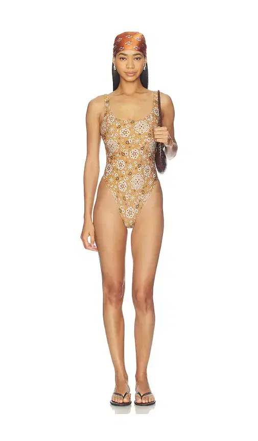 SKIMS Signature Swim Scoop Neck One Piece