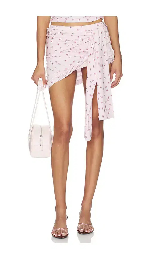 MARRKNULL Asymmetrical Pleated Culottes