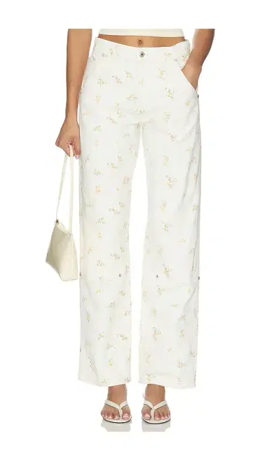 MSGM Printed Straight Leg | Thumbnail 1 MSGM Printed Straight Leg | Thumbnail 1