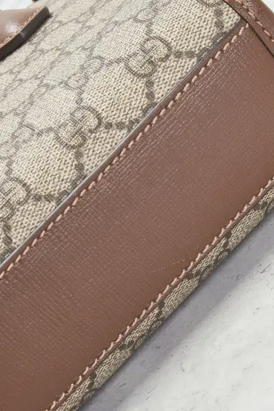 FWRD Renew Gucci Retro Interlocking G Mini Tote Bag | Thumbnail 10