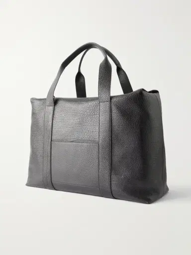 Métier Racer 53 Full-Grain Leather Tote Bag - Men | Thumbnail 4