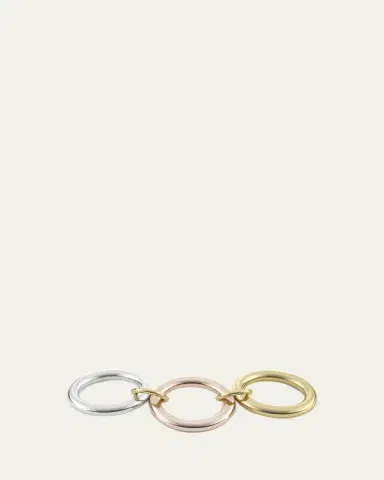 Spinelli Kilcollin 18k Bicolor 3-Link Ring | Thumbnail 2