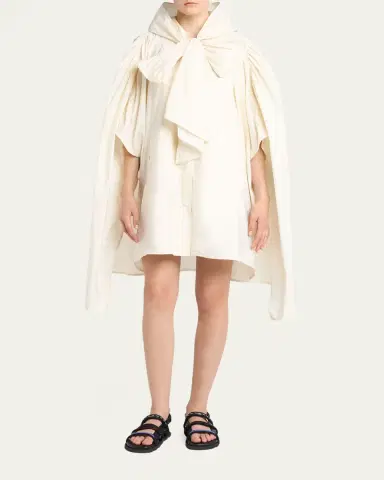Moncler Lightweight Taffeta Cape | Thumbnail 3 Moncler Lightweight Taffeta Cape | Thumbnail 3