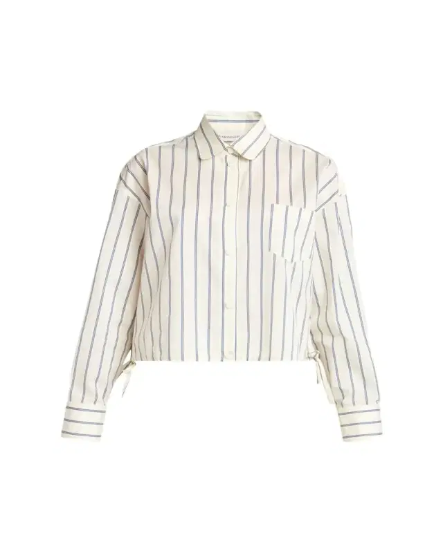 Stripe Long-Sleeve Cotton Shirt Stripe Long-Sleeve Cotton Shirt
