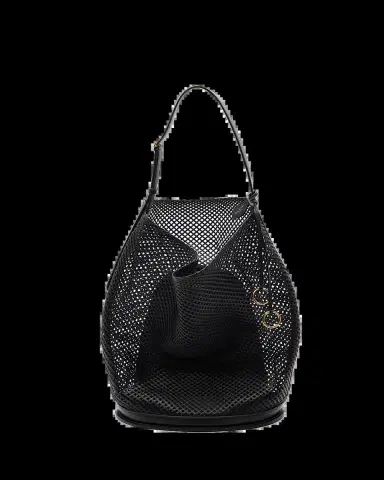Alaïa Large Leather Net Hobo Bag | Thumbnail 2