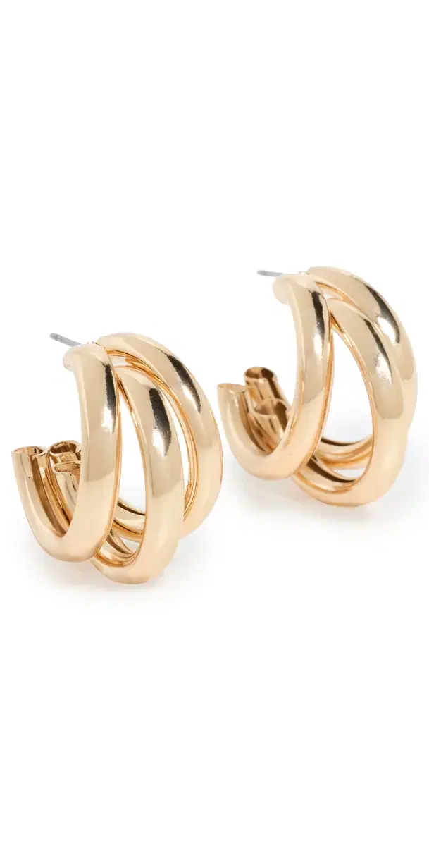 Mini Triple Threat Hoops Gold One Size