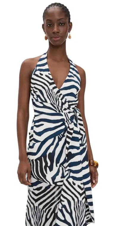 SEVEN WONDERS Sahara Halter Wrap Top Sahara Black S | Thumbnail 1 SEVEN WONDERS Sahara Halter Wrap Top Sahara Black S | Thumbnail 1