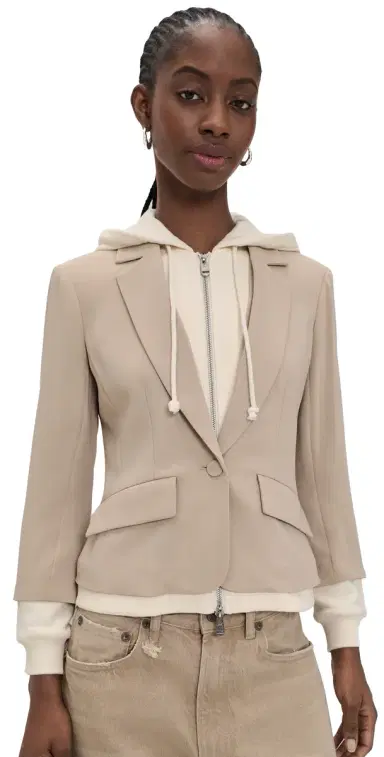 Cinq à Sept Zip Up Le Petit Khloe Blazer | Thumbnail 1