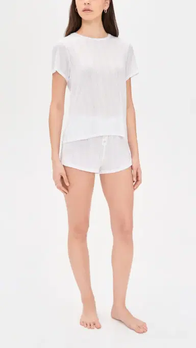 Negative Whipped Boyfriend Tee White S | Thumbnail 5