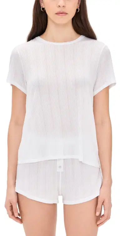 Negative Whipped Boyfriend Tee White S | Thumbnail 1