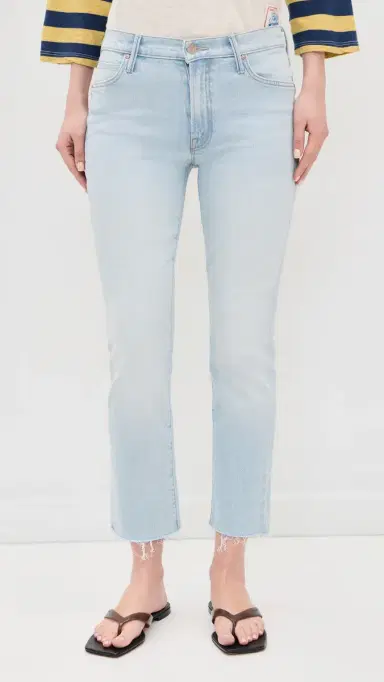 Mother The Rascal Flood Fray Jeans | Thumbnail 2 Mother The Rascal Flood Fray Jeans | Thumbnail 2